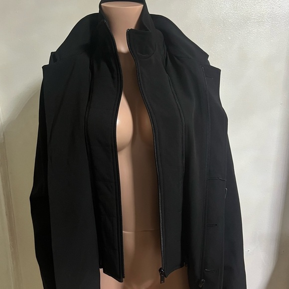 ALFANI Women’s Black Button Up and Zipper Jacket - Picture 7 of 16